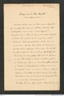 Nachlass Franz Steindachner, Brief von Eduard Graeffe an Franz Steindachner (30.04.1905), Inv.Nr. 173.49, Seite 1
